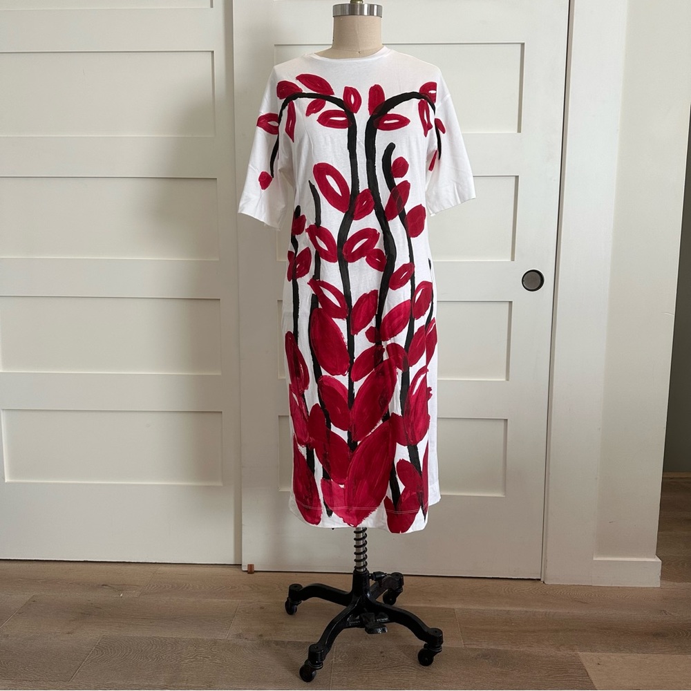 Marni painted t-shirt dress